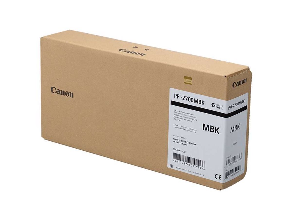 Canon Blæk Pfi-2700 MBK mat Sort