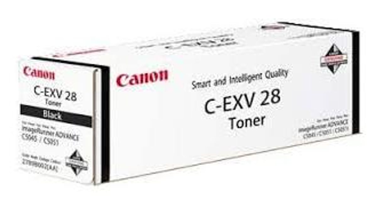 Canon C-EXV 28 BK 2789B002 sort toner, original