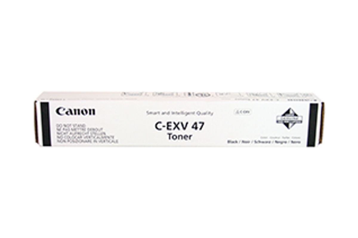 Canon C-EXV 47 BK 8516B002 sort toner, original