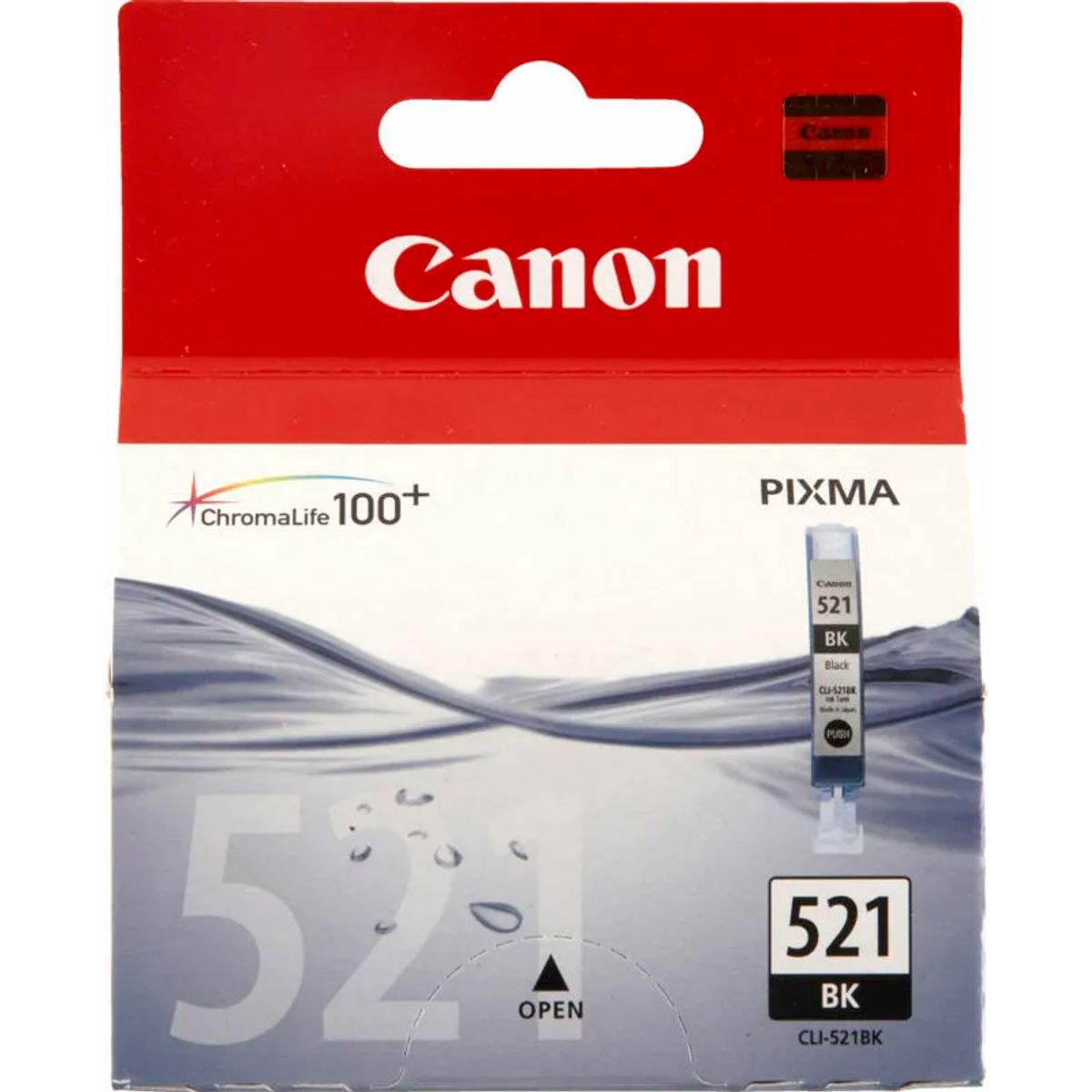 Canon CLI-521bk black ink cartridge printerpatron