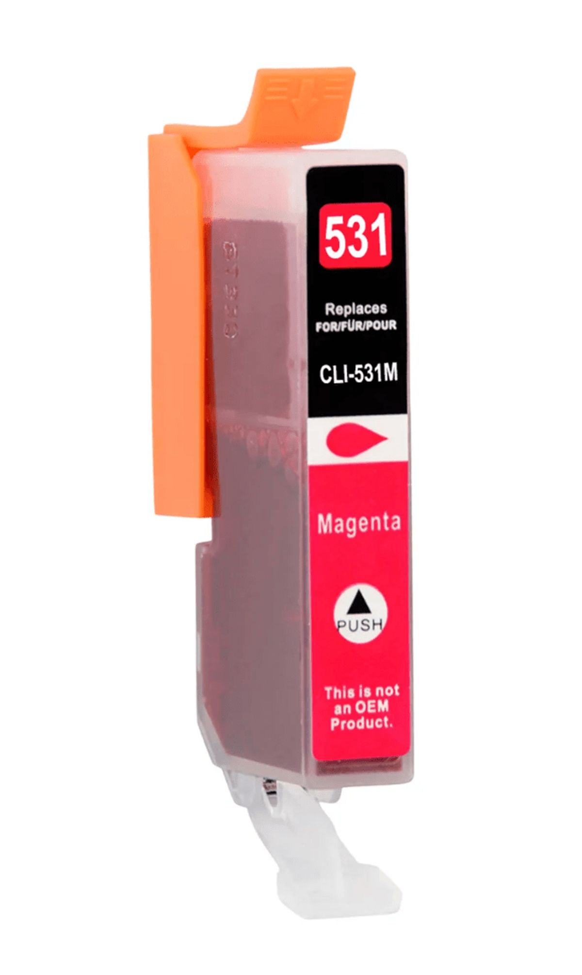 Canon CLI-531M magenta printerpatron 13ml alternativ 6120C001