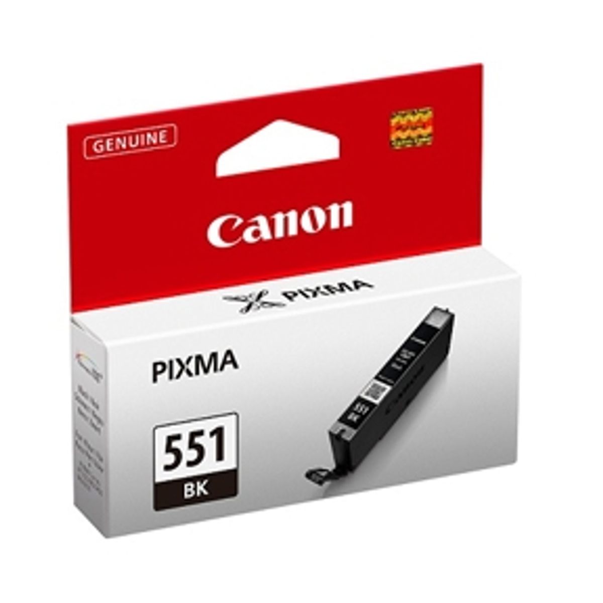 Canon CLI 551 BK 6508B001 sort blækpatron, Original, 7 ml