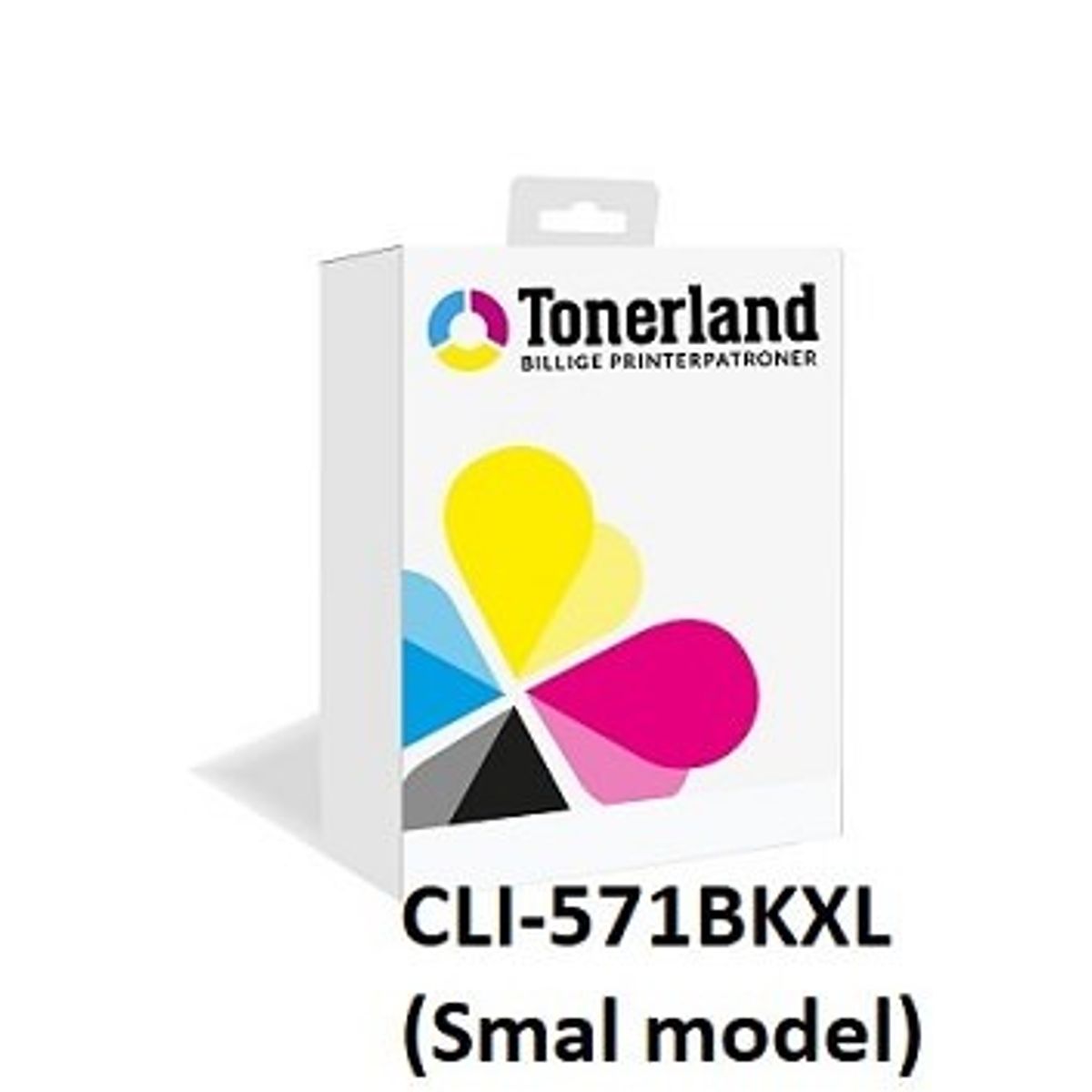 Canon CLI-571XL Sort Blæk kompatibel