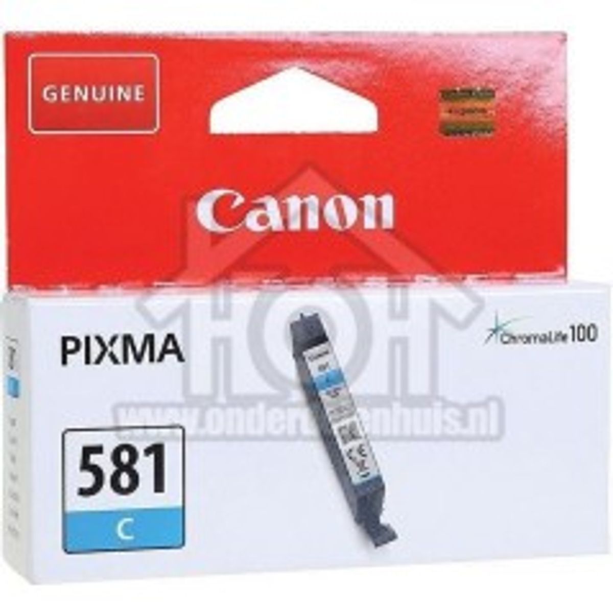 Canon CLI 581C Cyan 255 sider Blækbeholder 2103C001