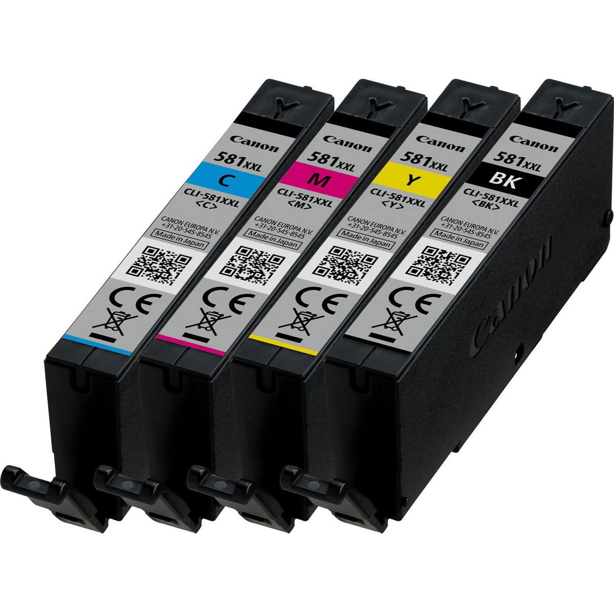 Canon CLI-581XXL 1998C005 CMYK Multifarve Blækpatron, 600 sider