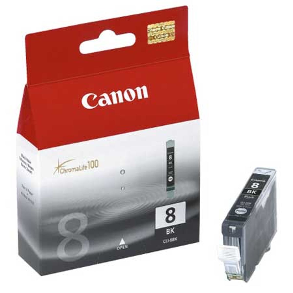 Canon CLI 8 BK 0620B001 sort blækpatron, Original, 13 ml