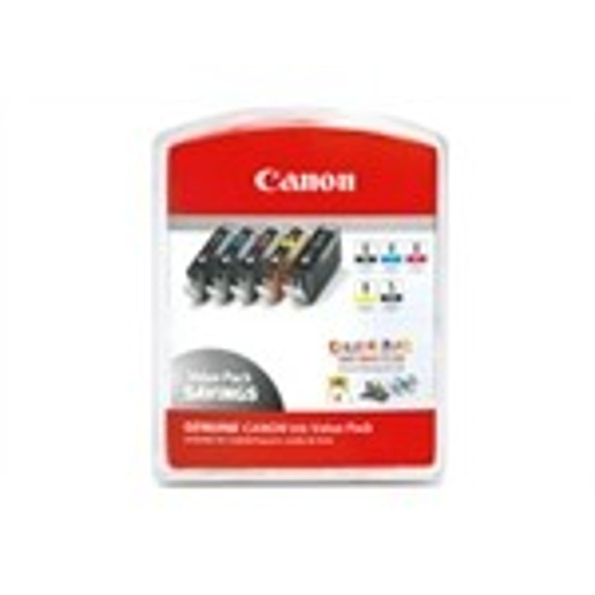 Canon CLI-8 Pakke BK/PC/PM/R/G Original