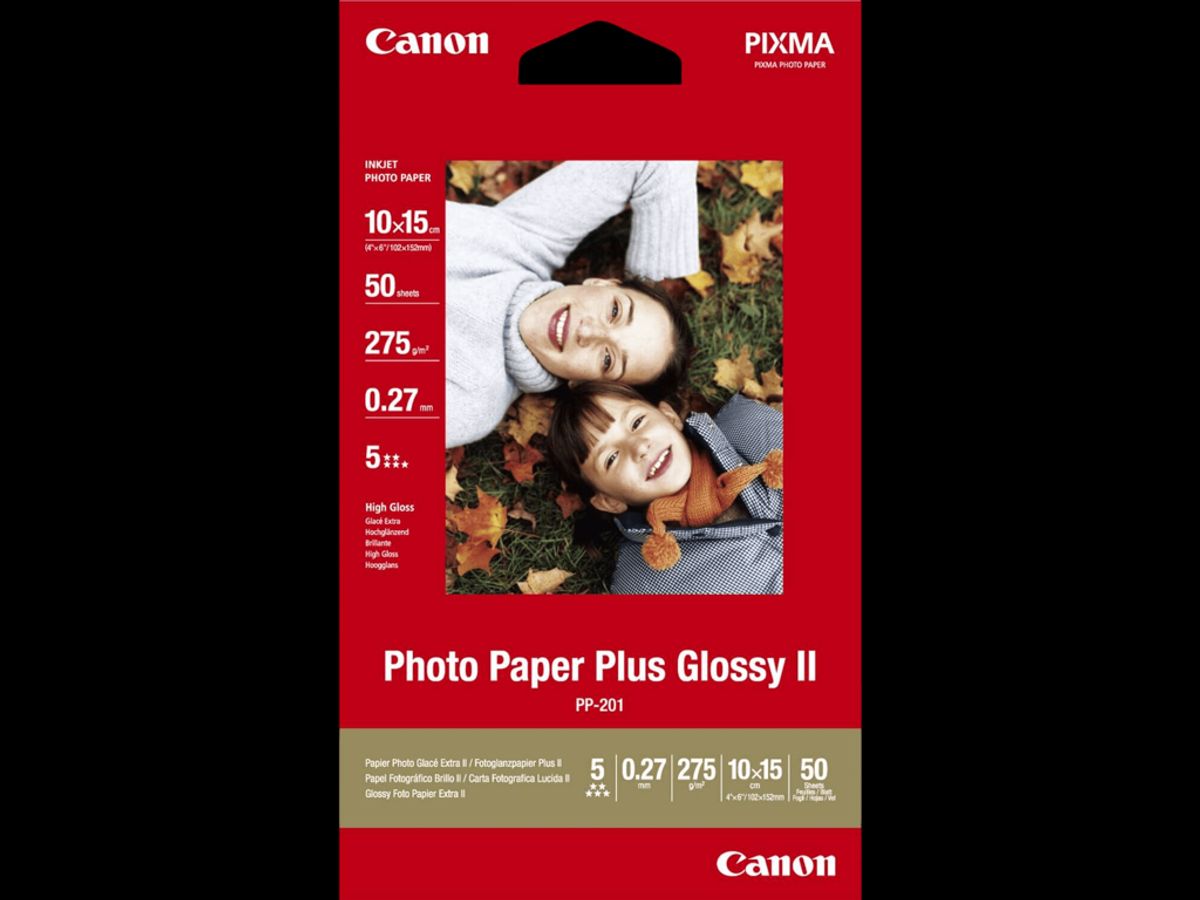 Canon Fotopapir 10x15 cm Pp-201 Glossy 50 ark