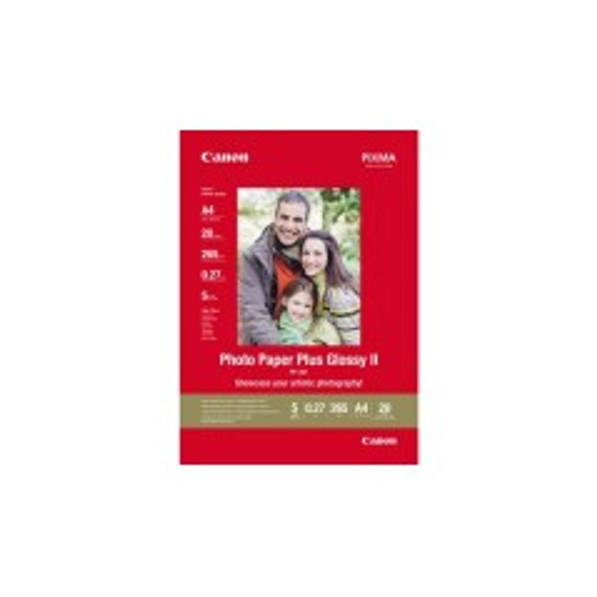 Canon Glossy II PP-201 Fotopapir A4 (210 x 297 mm) 20ark 2311B019