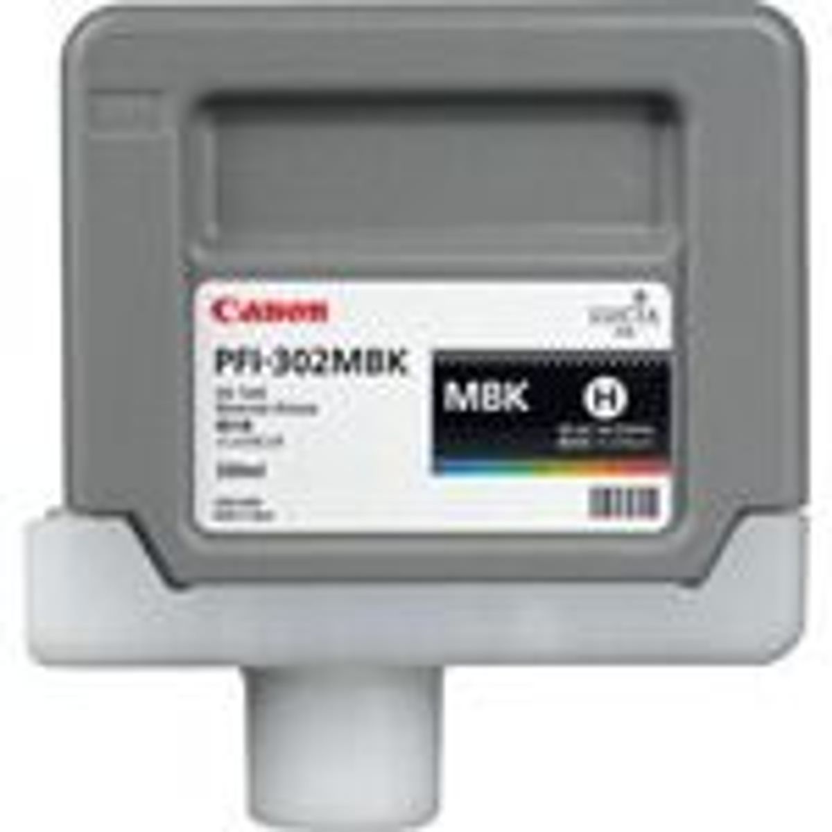 Canon PFI-302MBK Matte Sort Blækpatron Original