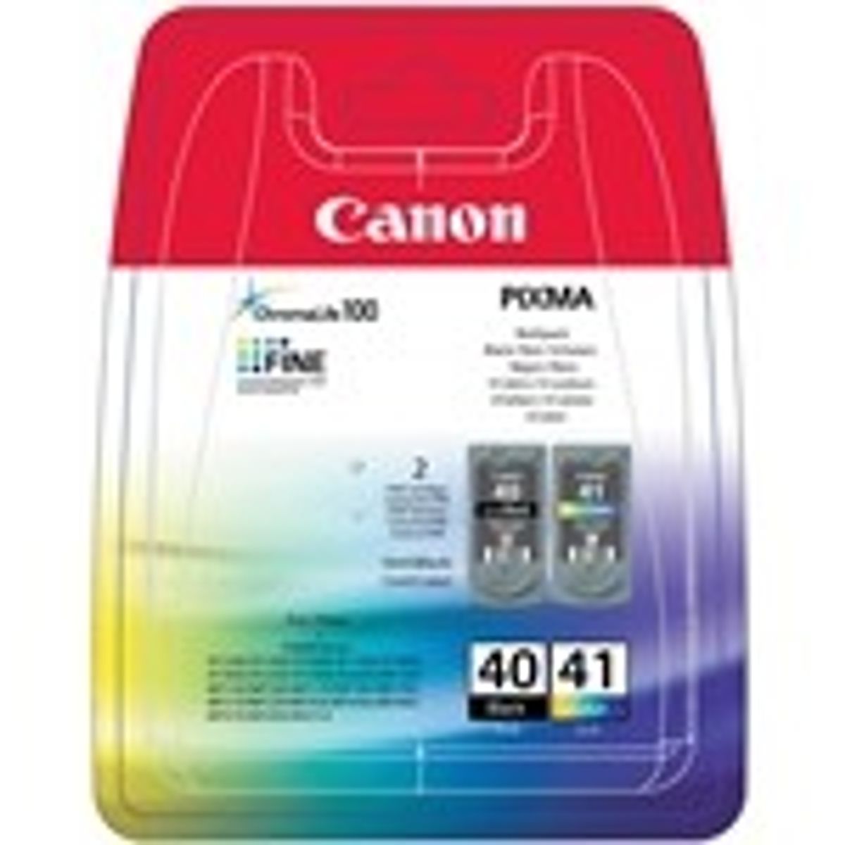 Canon PG-40 & CL-41 Black & Color Original