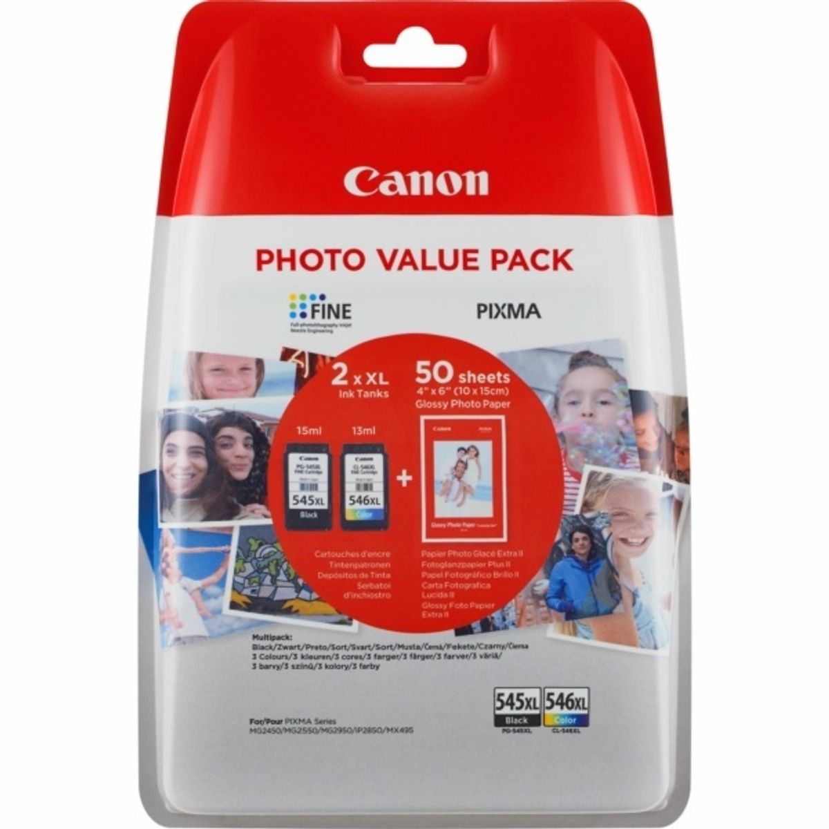 Canon PG-545XL / CL-546XL blækpatroner 8286B006