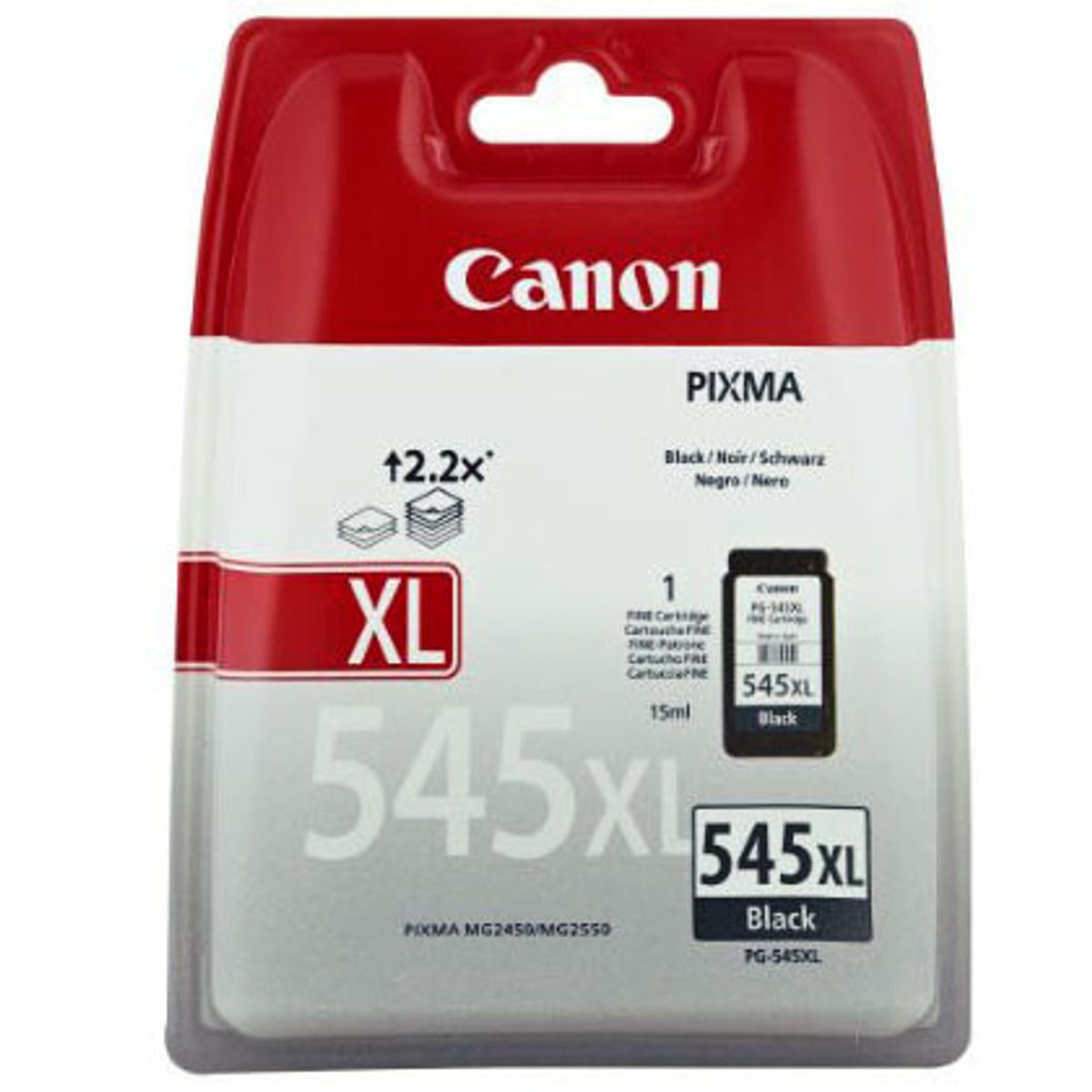 Canon sort blækpatron 545XL