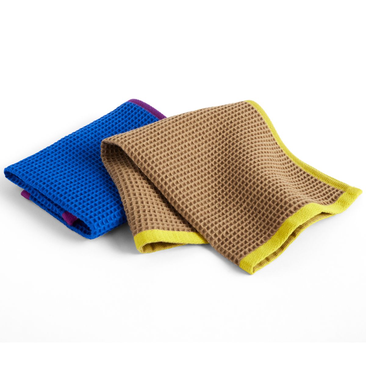 Canteen Dish Cloth, Blue/Fuchisia & Beige/Yellow