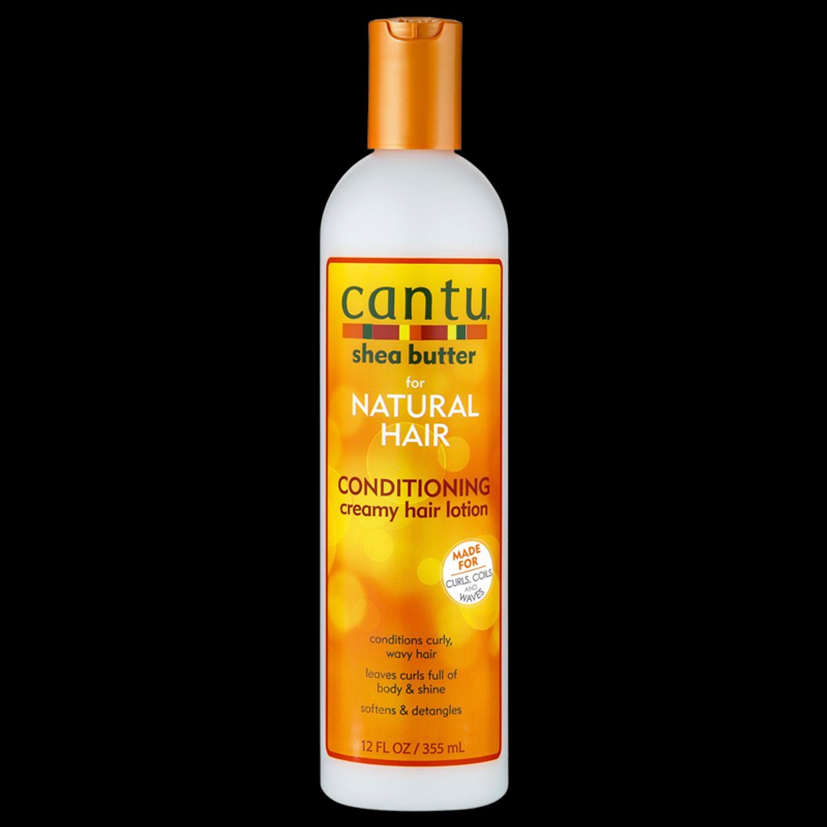 Cantu Shea Butter For Natural Hair Conditioning Creamy Hair Lotion (355 ml)