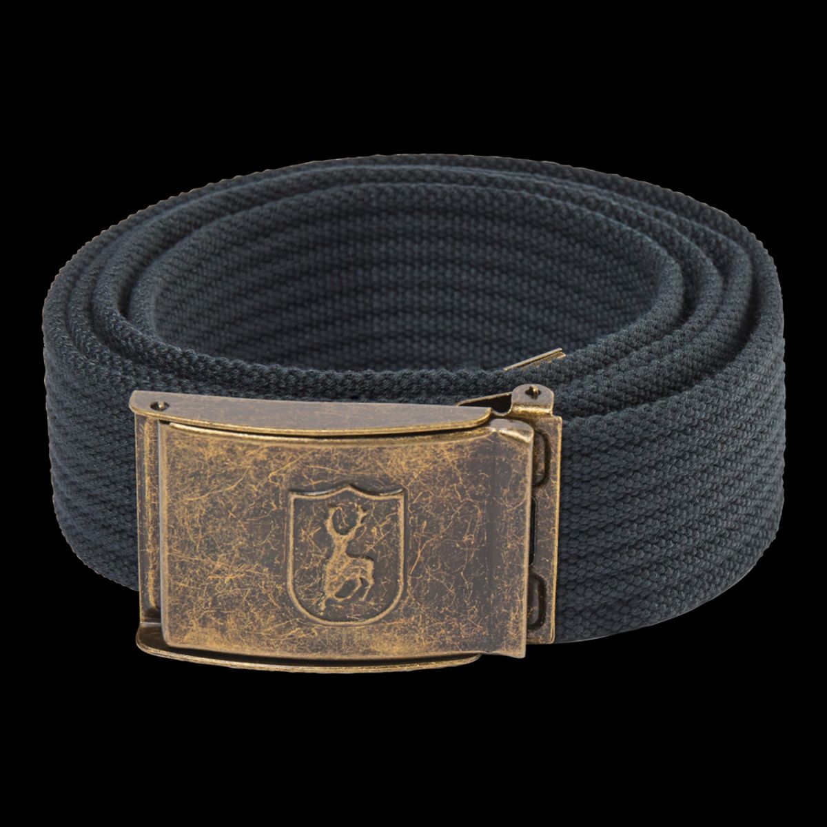 Canvas Belt Dark Anthracite 130cm