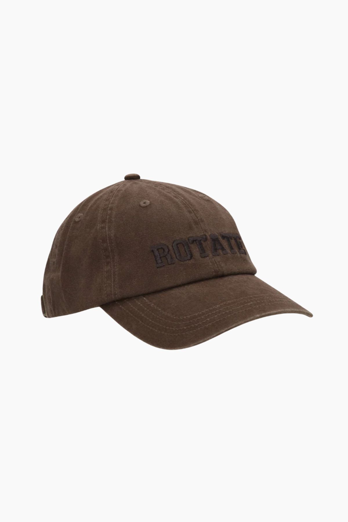 Canvas Logo Cap - Chocolate Plum (Brown) - ROTATE - Brun One Size