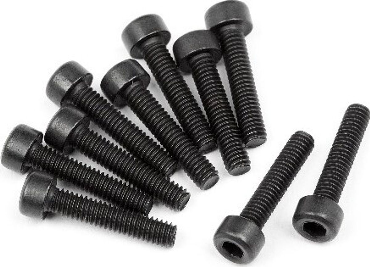 Cap Head Screw M2.5x12mm (10pcs) - Hp107376 - Hpi Racing