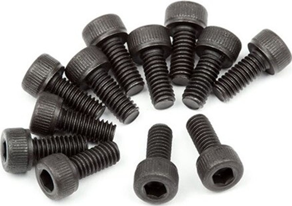 Cap Head Screw M2 6x6mm (12 Pcs) - Hpz420 - Hpi Racing