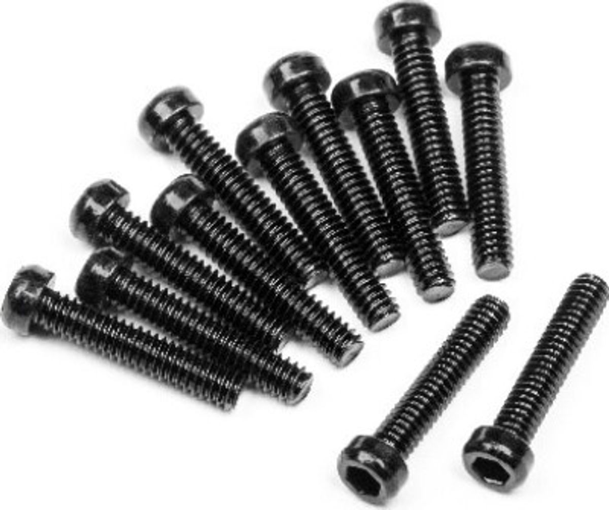 Cap Head Screw M2x10mm (12pcs) - Mv29101 - Maverick Rc