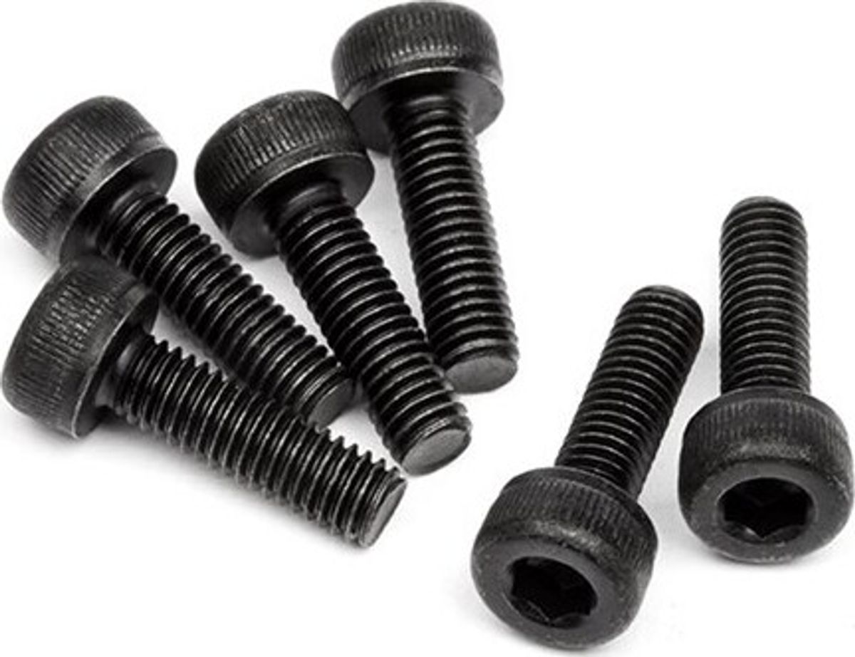 Cap Head Screw M3 X 10mm (6pcs) - Hpz543 - Hpi Racing