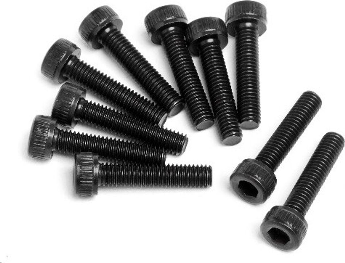 Cap Head Screw M3x14mm (10pcs) - Hp94368 - Hpi Racing