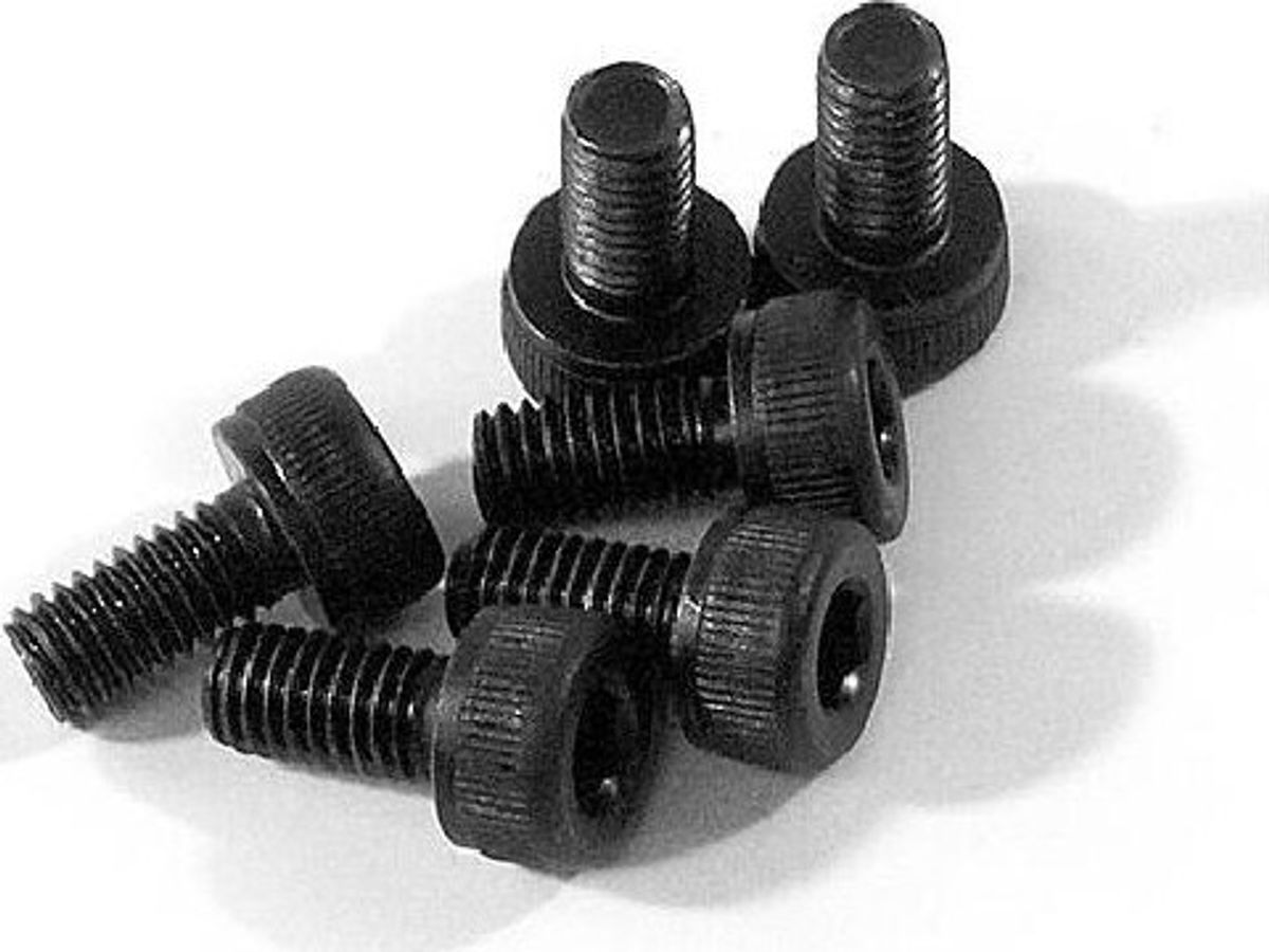 Cap Head Screw M3x6mm (6pcs) - Hpz541 - Hpi Racing