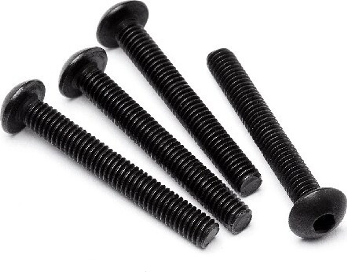 Cap Head Screw M4x30mm 4 Pcs - Mv24090 - Maverick Rc