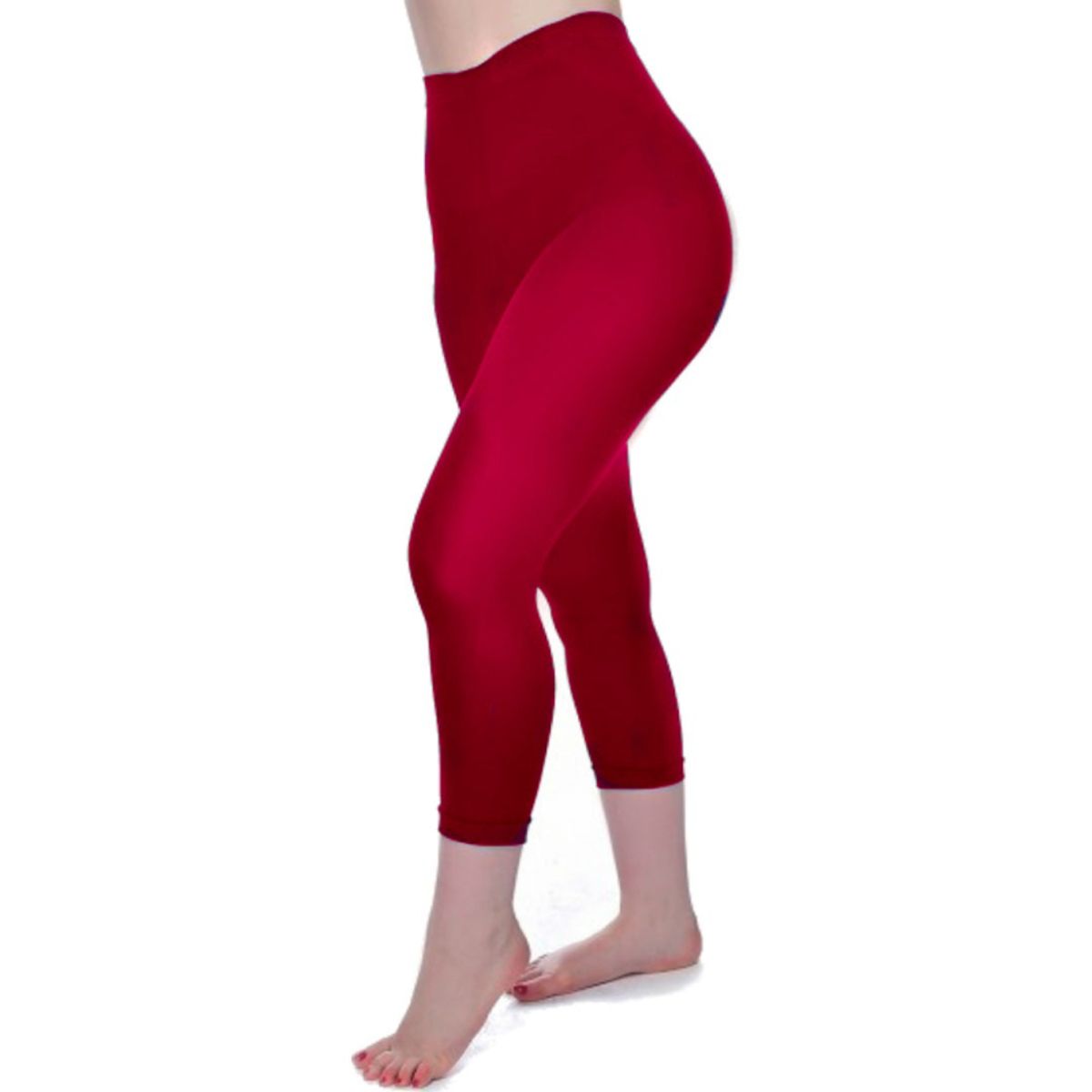 Capri Leggings - Cerise