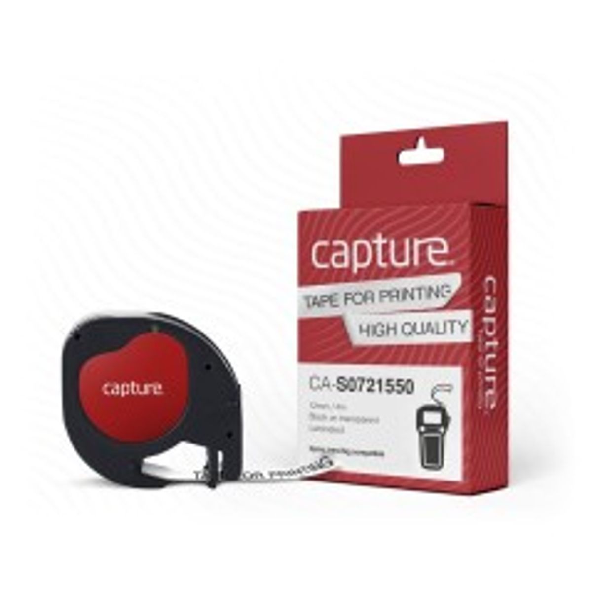 Capture 12mm x 4m Black on