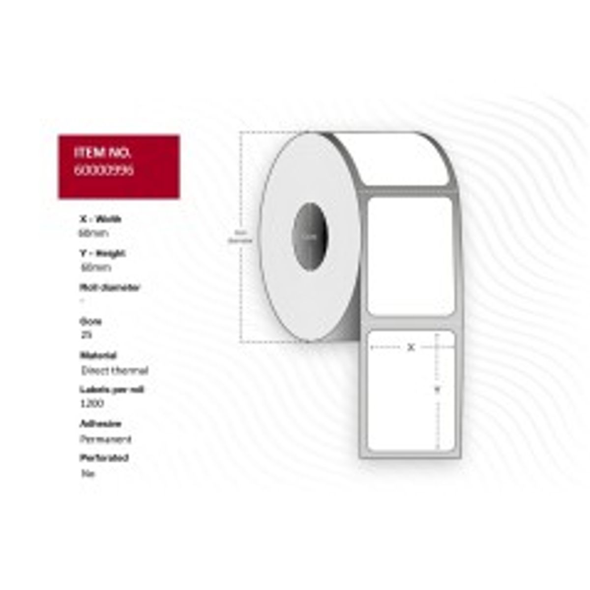 Capture Label 60 x 60 - Core 25.