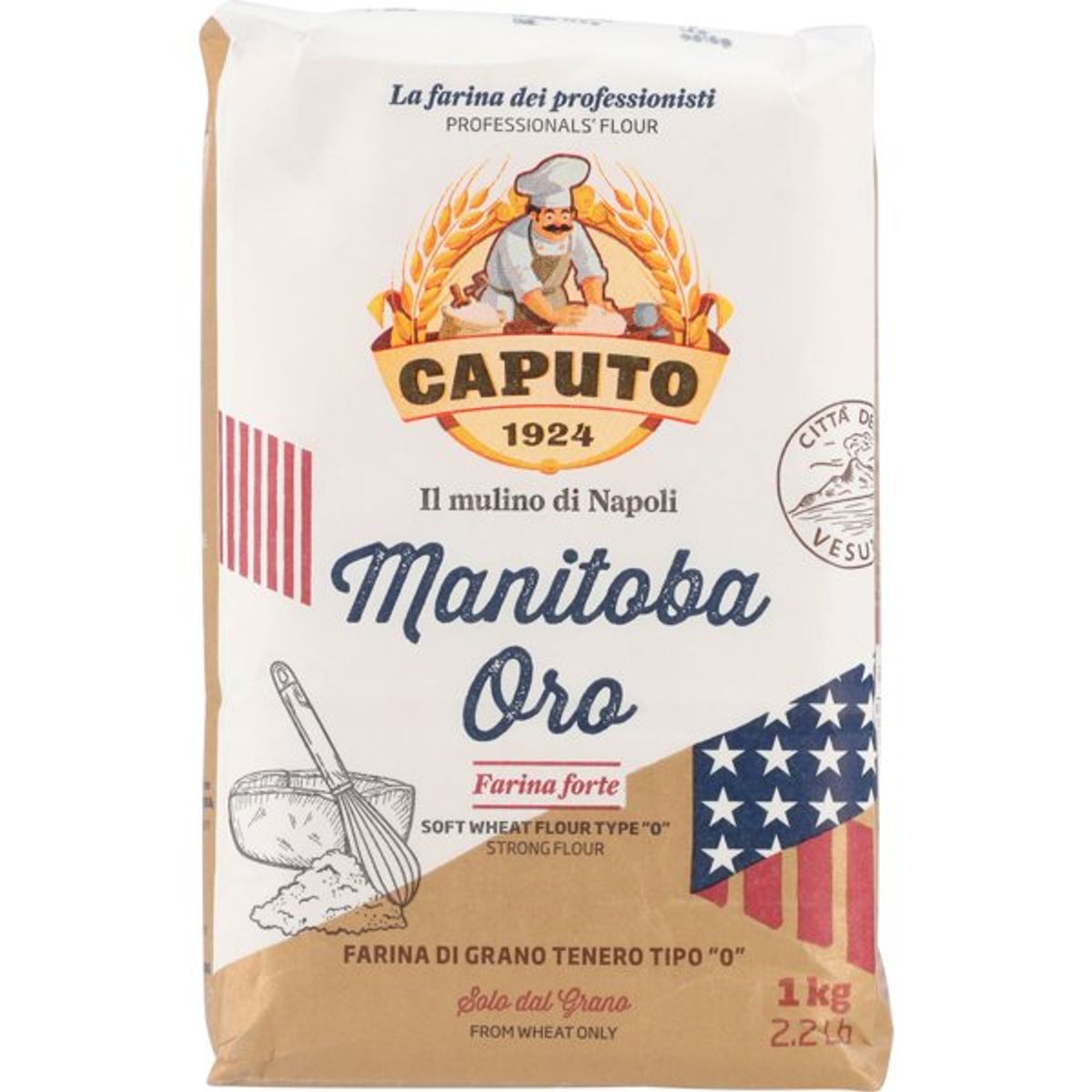 Caputo Farinatipo "0-2 Manitoba Oro 1 Kg