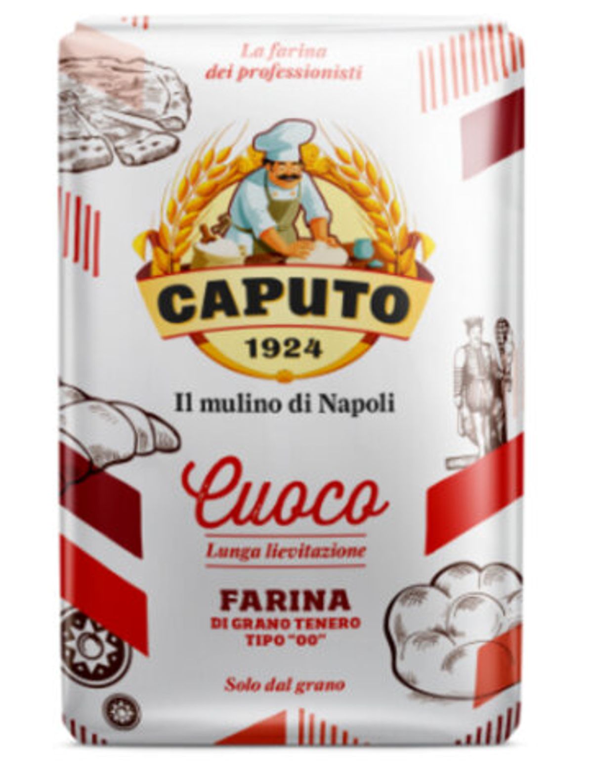 Caputo Rød - Cuoco/Saccorosso, 1kg