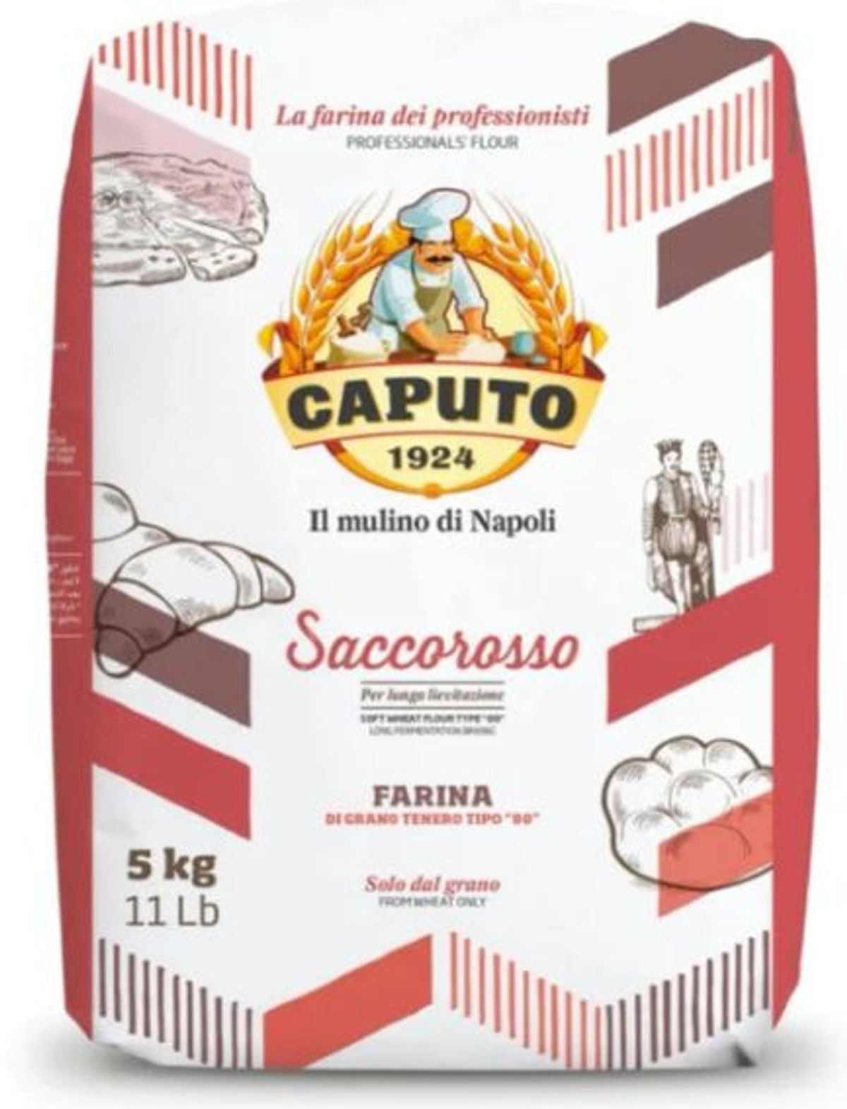 Caputo Rød - Cuoco/Saccorosso, 5kg