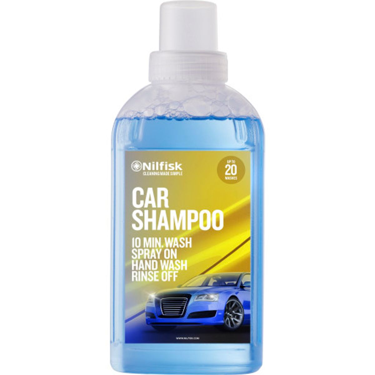 CAR SHAMPOO, 0,5 LTR.