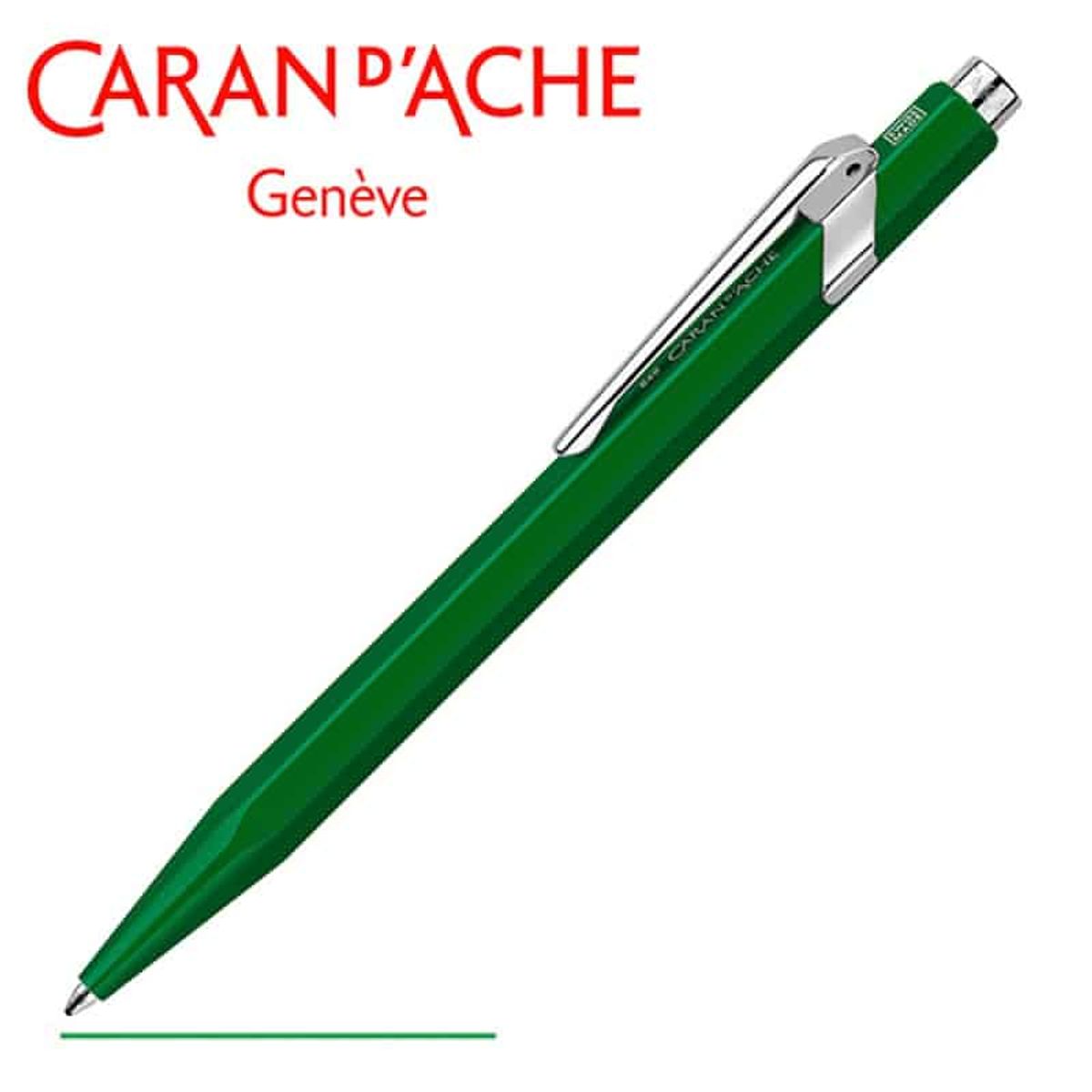 CARAN D'ACHE 849 Classic Line rollerballpen, M, grøn med grøn blæk,.