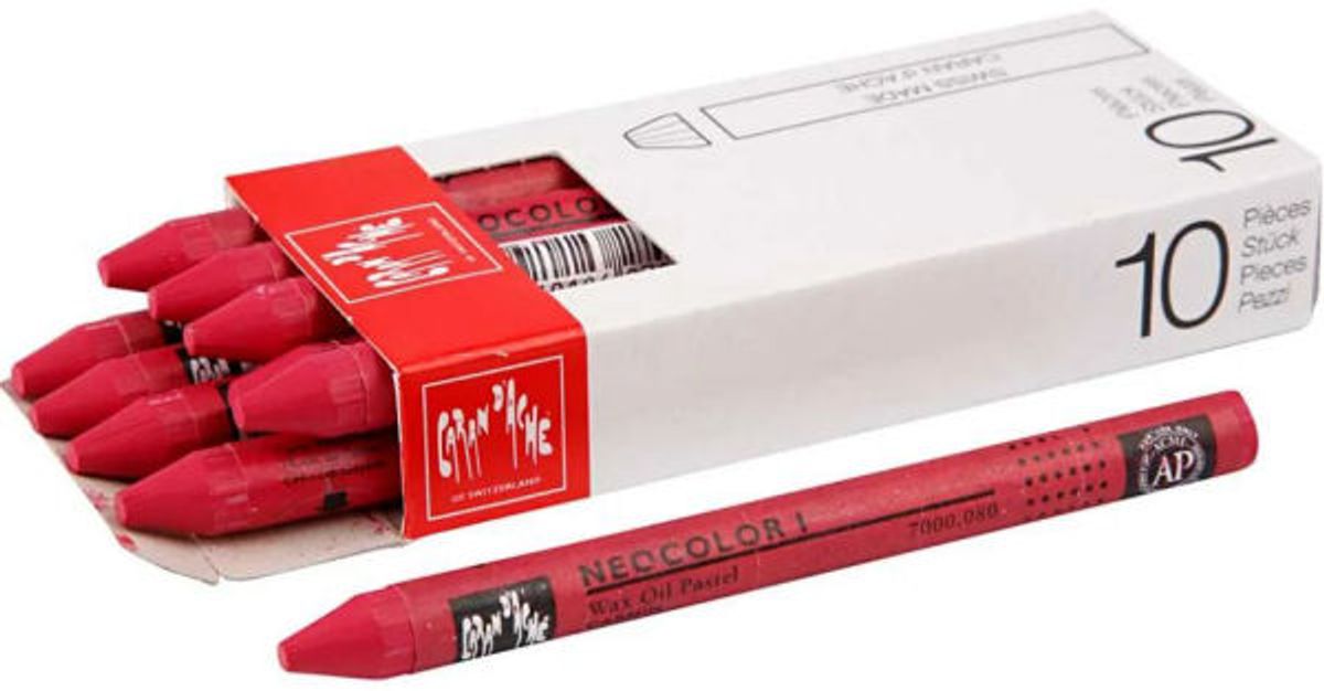 Caran d'ache genéve neocolor 1 carmine 10 stk.