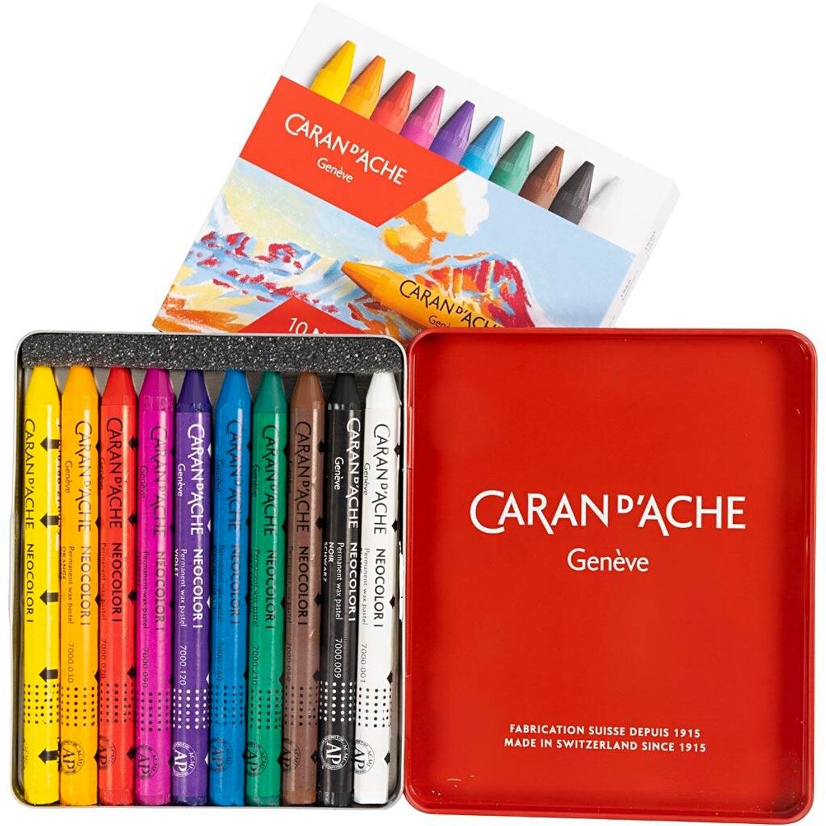 Caran d'Ache Neocolor 1 - 10 ass. farver