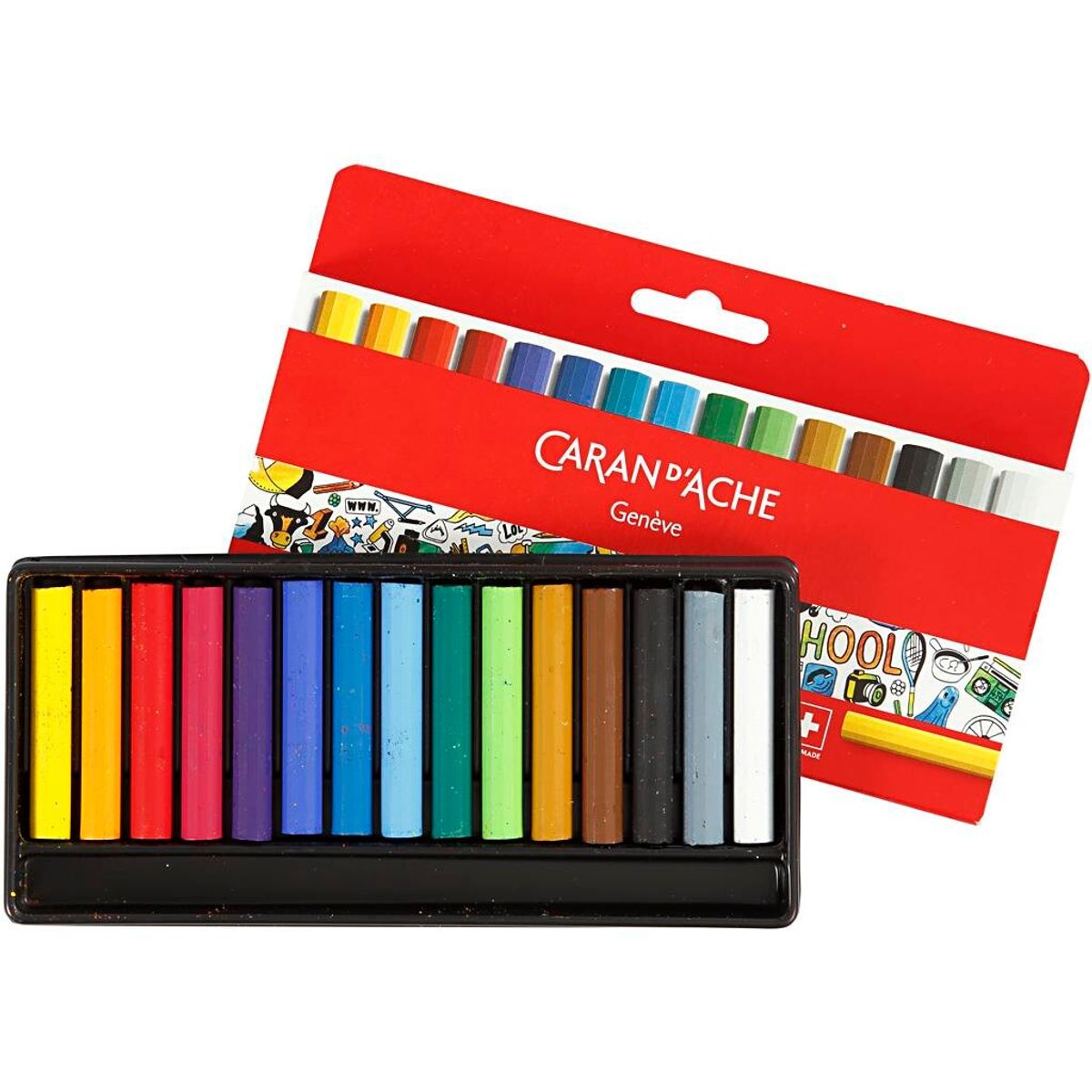 Caran d'Ache Neocolor 1 - Junior, 15 ass.