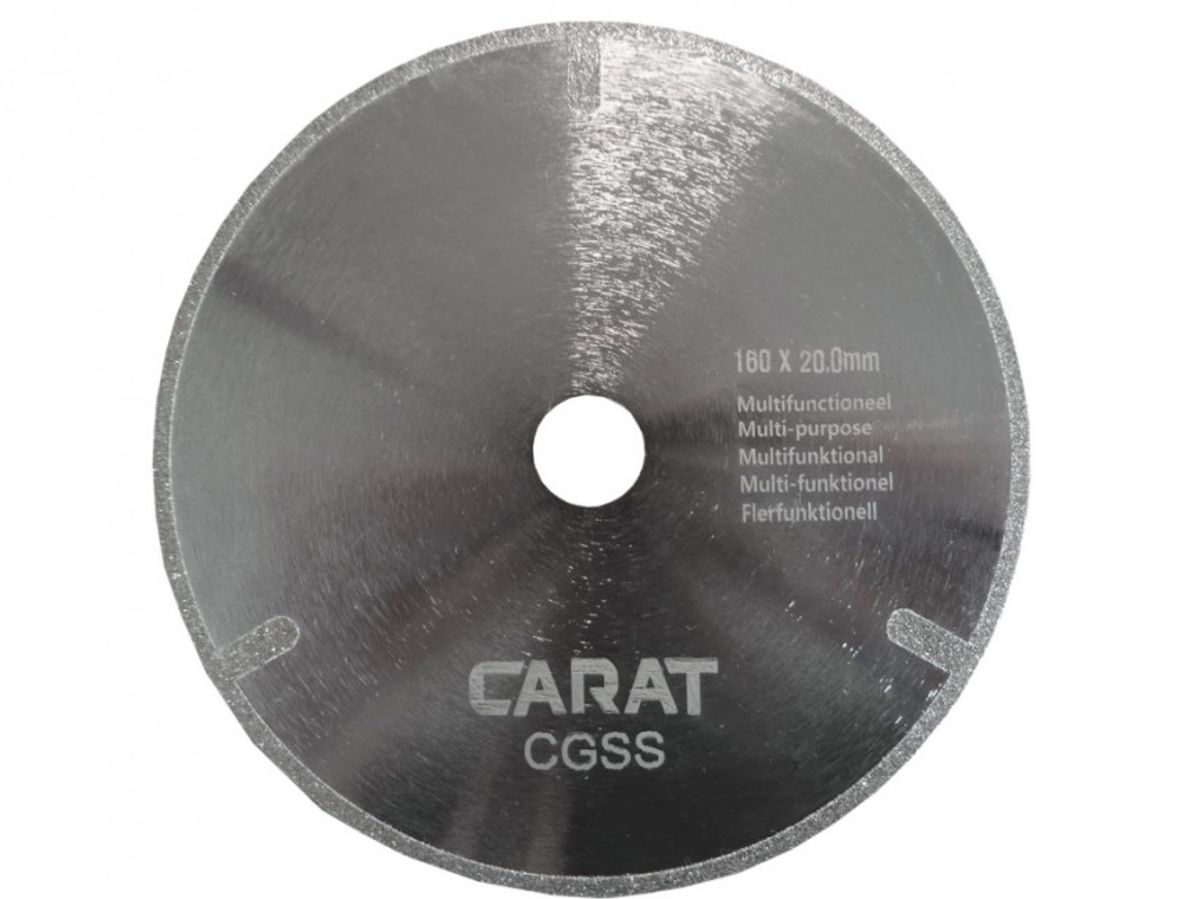 Carat Diamantklinge med sideskær 125x22,2mm