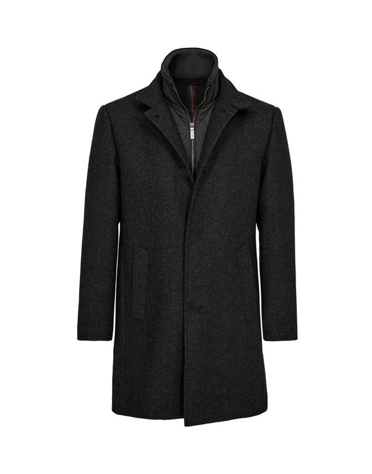 Carcoat wool jacket modern fit