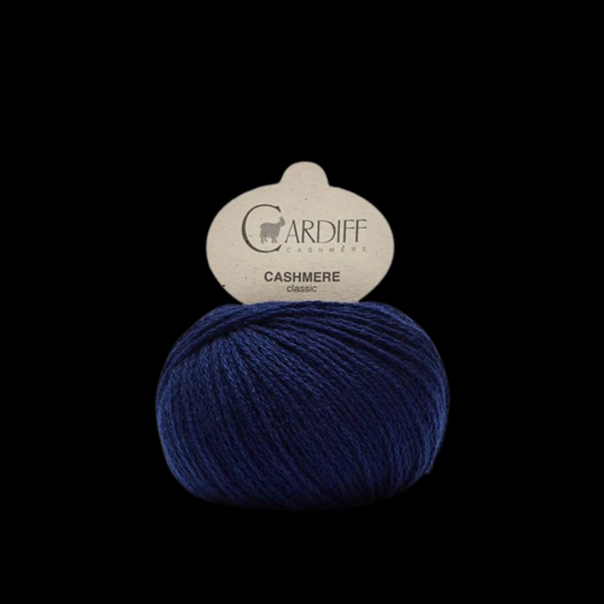 Cardiff Cashmere Classic Indaco 638