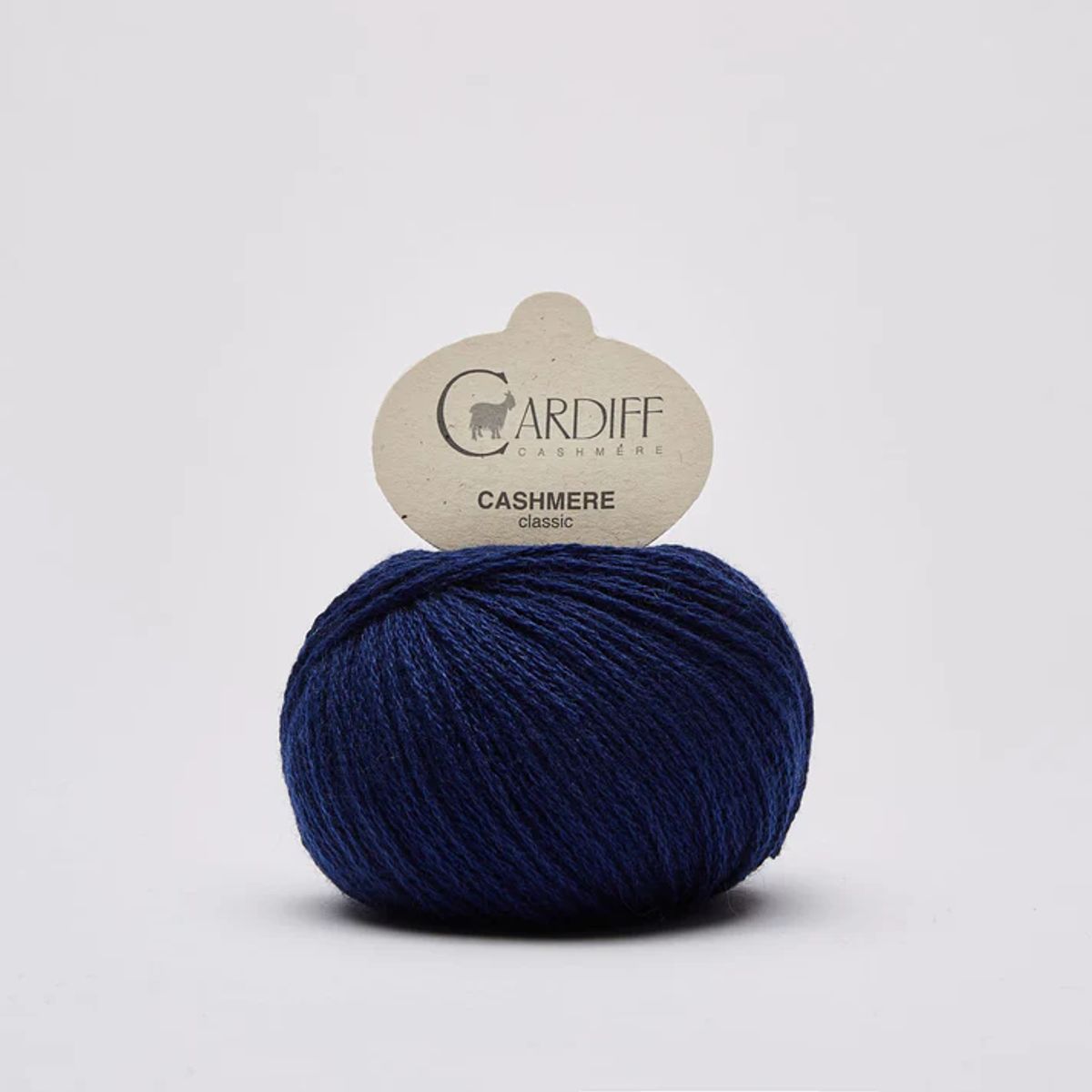 Cardiff Cashmere Classic Indaco 638