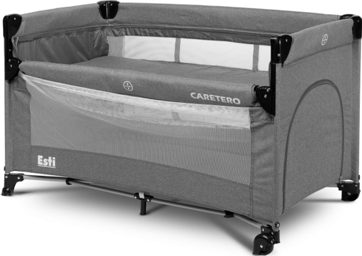 Caretero Tourist Cot Caretero Esti Graphite