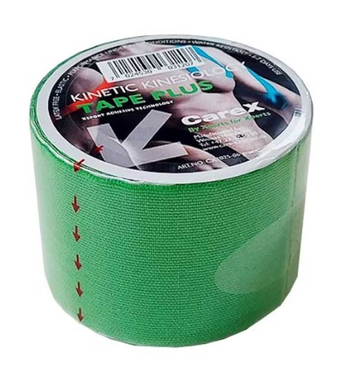 CareX Kinetic Kinesiology Tape Green