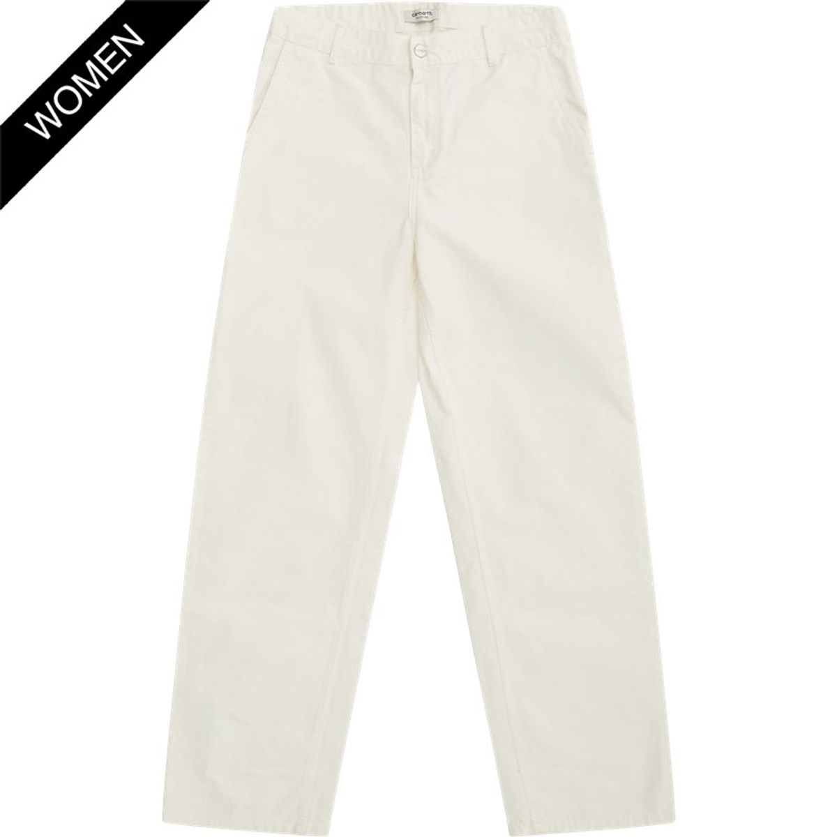 Carhartt Women W Pierce Pant Straight Off White