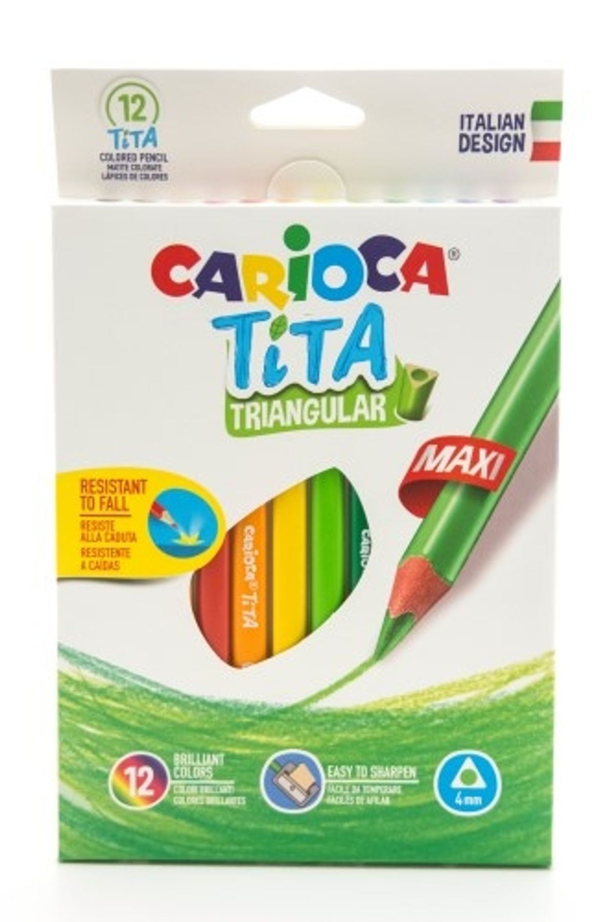 Carioca - Tita-blyanter Trekantede 12 stk