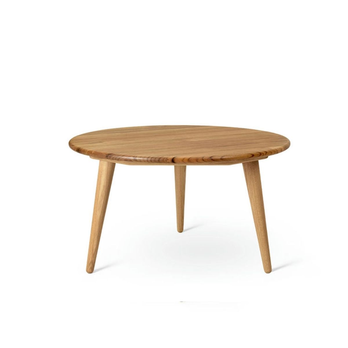 Carl Hansen & Søn CH008 Sofabord Ø78 cm - Olieret Eg/Teak