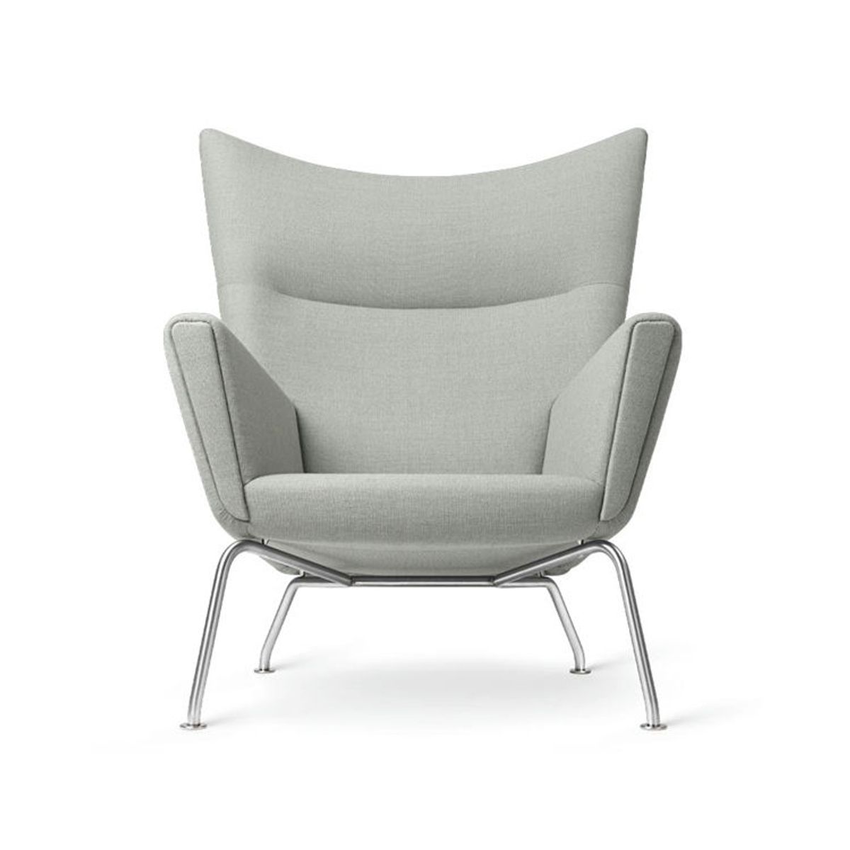 Carl Hansen & Søn CH445 Wing Chair Passion Passion 13101 (Lysegrå)