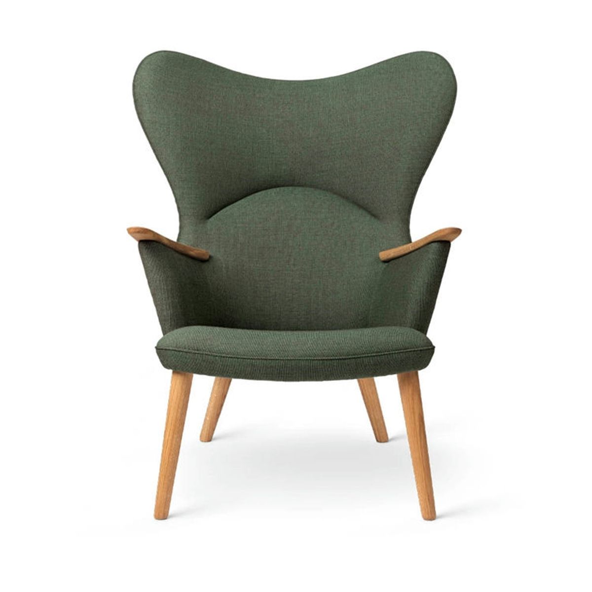 Carl Hansen & Søn CH78 Mama Bear Lænestol Passion Olieret Egetræ Passion 3101 (Grøn)